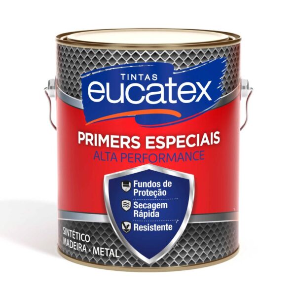 Fundo para Galvanizado Branco 3,6L Eucatex Acabamento Fosco