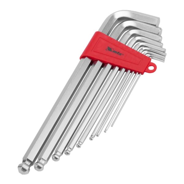 Jogo de Chave Allen Extra Longo 1,5 a 10mm 9 Peças MTX 