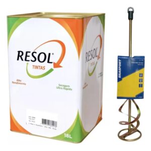 Primer Galvite Preto Fosco Dupla Função 18L Resol