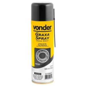 Graxa Spray Branca Vonder 300ml / 200g – Alta Resistência e Proteção
