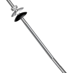 Haste de Ferro Reta para Telha Completa 1/4x250mm