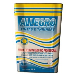 Thinner Solvente Allegro 18 L