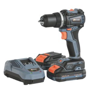 Parafusadeira/Furadeira de Impacto Brushless Slim Ancora Tools 20V com 126 Acessórios