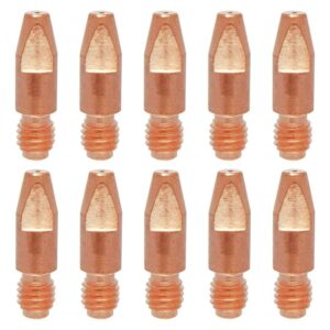 Bico de Contato 1.2mm M6x28 em Cobre para Tocha MIG/MAG 24KD