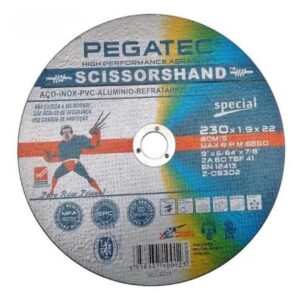 Disco de Corte 9 Polegadas Multi Pegatec Scissorshand 230x1,9x22,23mm